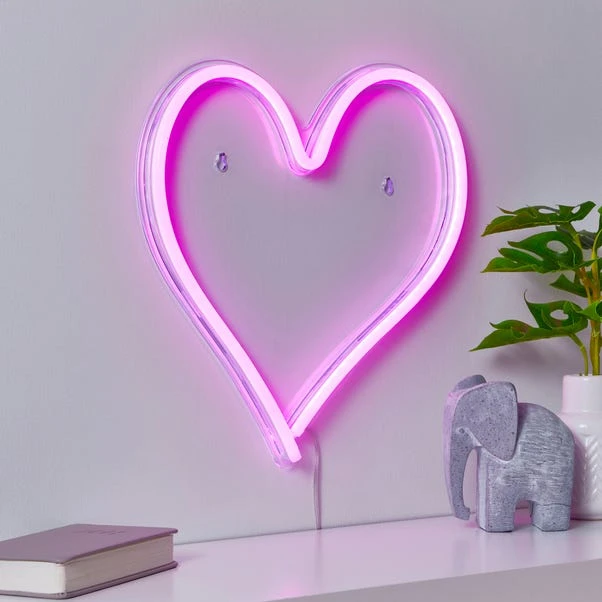 Heart Neon Sign 1 Heart Neon Sign