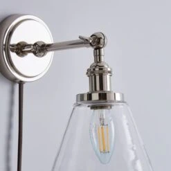 Dorma Purity Nickson Plug In Wall Light -Lighting Sale Store 30780622 alt02