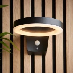 Vogue Idris Outdoor Solar PIR Wall Light -Lighting Sale Store 30789779 alt03