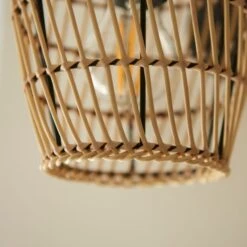 Kirra Bathroom Faux Rattan Wall Light -Lighting Sale Store 30789838 alt02