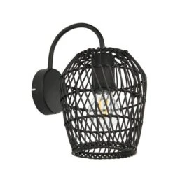 Kirra Bathroom Faux Rattan Wall Light -Lighting Sale Store 30789857 alt05