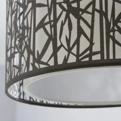 Catiri Bamboo Leaf Grey Easy Fit Pendant Shade -Lighting Sale Store 30792137 alt02