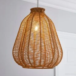 Lighting Sale Store 26 Kylo Woven String Easy Fit Pendant Shade