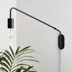 Braddy Arc Plug In Wall Light -Lighting Sale Store 30798611 alt01