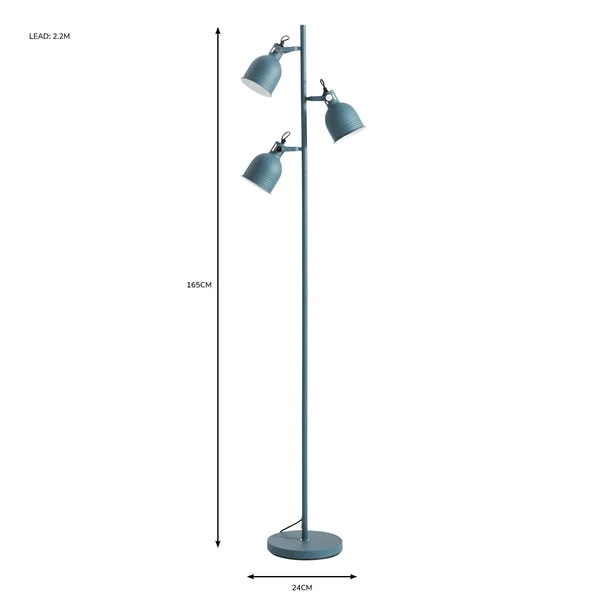 Issac 3 Light Floor Lamp 5 Issac 3 Light Floor Lamp - Image 5