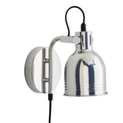 Issac Chrome Effect Plug In Wall Light -Lighting Sale Store 30798622 alt04
