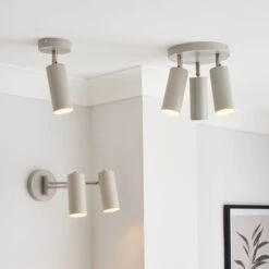 Leila Semi Flush Ceiling And Wall Spotlight -Lighting Sale Store 30798629 alt07