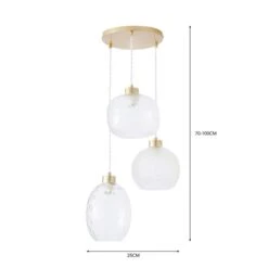 Elodie 3 Light Cluster Ceiling Light -Lighting Sale Store 30798658 alt05