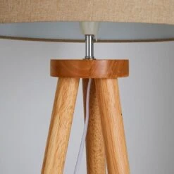 Jandia Wooden Tripod Floor Lamp -Lighting Sale Store 30801900 alt02