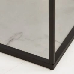 Aiko Black And Faux Marble Midi Shelved Floor Lamp -Lighting Sale Store 30802422 alt03