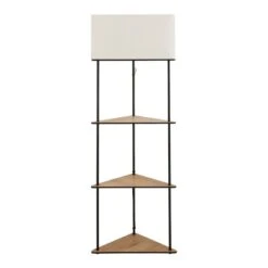 Elements Element Sunds Corner Shelved Floor Lamp Light Wood -Lighting Sale Store 30802425 alt04