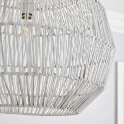 Wicker Woven Easy Fit Pendant Shade -Lighting Sale Store 30808830 alt02