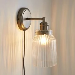Tobias Plug In Wall Light