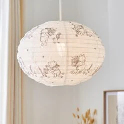 Disney Winnie The Pooh Fabric Ivory Lamp Shade