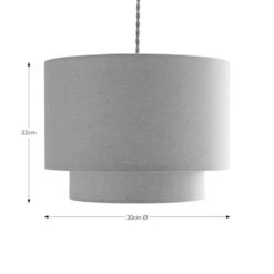 Luna Two Tier Lamp Shade -Lighting Sale Store 30831614 alt07