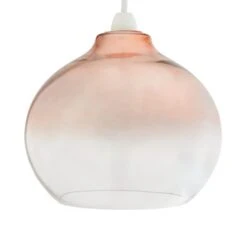 Nivala Metallic Ombre Copper Glass Easy Fit Pendant Shade -Lighting Sale Store 30831741 alt03