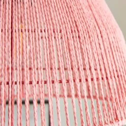 Kabir Pink String Easy Fit Pendant Shade 6 Kabir Pink String Easy Fit Pendant Shade -Lighting Sale Store 30833685 alt05