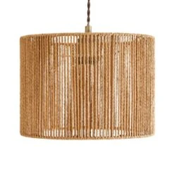Kabir String Easy Fit Drum Pendant Shade 8 Kabir String Easy Fit Drum Pendant Shade -Lighting Sale Store 30833686 alt06