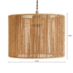 Kabir String Easy Fit Drum Pendant Shade 9 Kabir String Easy Fit Drum Pendant Shade -Lighting Sale Store 30833686 alt08