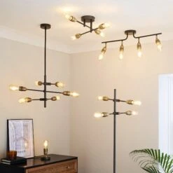 Marsden Industrial 4 Light Floor Lamp -Lighting Sale Store 30833975 alt09