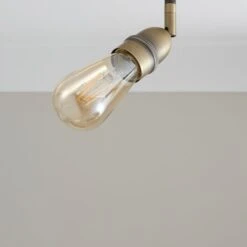 Marsden Industrial 4 Light Semi Flush Spotlight Bar -Lighting Sale Store 30833997 alt02
