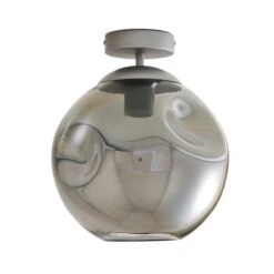 Alexis Smoked Flush Ceiling Light -Lighting Sale Store 30834019 alt05