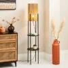 Kabir String Shelved Floor Lamp