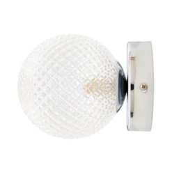 Vaughn Globe Glass Wall Light -Lighting Sale Store 30834072 alt06
