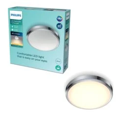 Philips Doris Warm White Integrated LED Flush Ceiling Light -Lighting Sale Store 30838283