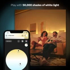 Set Of 2 Philips HUE Smart 6W ES GLS LED Dimmable Bulbs -Lighting Sale Store 30838355 alt02