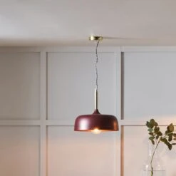 Anke Domed Metal Pendant Light 15 Anke Domed Metal Pendant Light -Lighting Sale Store 30850613