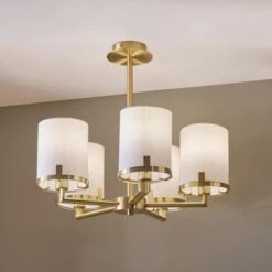 Midland Effect 5 Arm Pendant