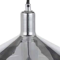 Jaxon Shiny Smoked Glass Domed Pendant Light -Lighting Sale Store 30850633 alt03