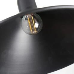 Canton Matt Black Cone Pendant Light -Lighting Sale Store 30850639 alt04