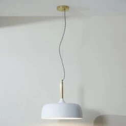 Anke Domed Metal Pendant Light