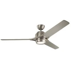 Kichler Zeus Ceiling Fan With Light & Remote, 152cm -Lighting Sale Store 30854461