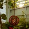 Hanging Flower LED Indoor Outdoor Solar Tealight Holder