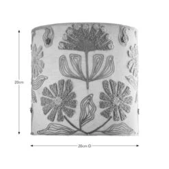 Floral Embroidered Lamp Shade -Lighting Sale Store 30866832 alt08