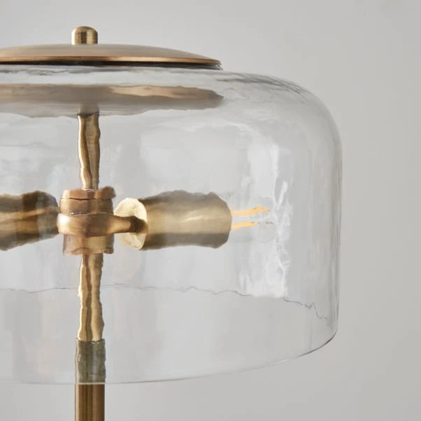 Kaeli Modern Marble Glass Floor Lamp 3 Kaeli Modern Marble Glass Floor Lamp - Image 3