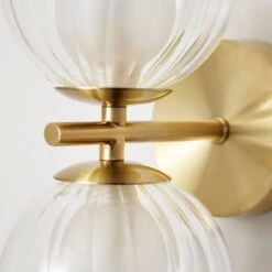 Leirah Ribbed 2 Light Wall Light -Lighting Sale Store 30868878 alt02