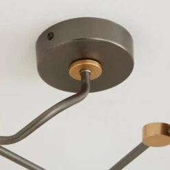 Molecular Industrial 3 Light Semi Flush Ceiling Light -Lighting Sale Store 30868886 alt02