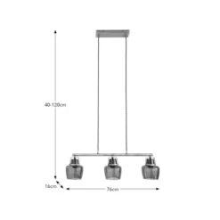 Auburn 3 Light Diner Ceiling Light -Lighting Sale Store 30868912 alt08