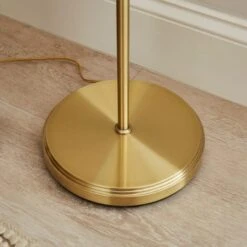 Frosted Tulip 3 Light Ribbed Glass Adjustable Floor Lamp -Lighting Sale Store 30869080 alt03