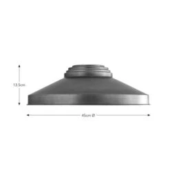 Spun Metal Easy Fit Pendant Shade -Lighting Sale Store 30869130 alt08