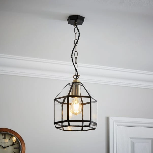 Industrial Painted Glass Pendant Light 1 Industrial Painted Glass Pendant Light