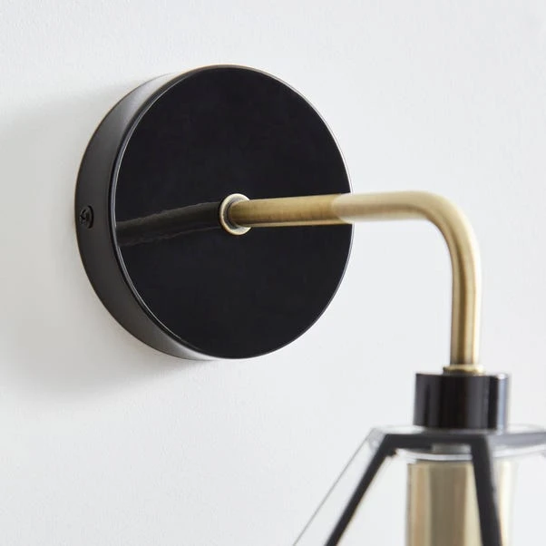 Industrial Painted Glass Wall Light 4 Industrial Painted Glass Wall Light - Image 4