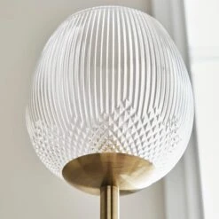 Cassia Pressed Glass Mother And Child Adjustable Floor Lamp -Lighting Sale Store 30869563 alt02