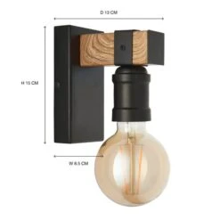 Fulton Industrial Bathroom Wall Light -Lighting Sale Store 30869664 alt08
