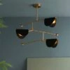 Aquila 3 Light Semi Flush Ceiling Ceiling Light