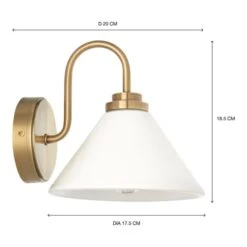Churchgate Keyham Bathroom Wall Light -Lighting Sale Store 30869710 alt08